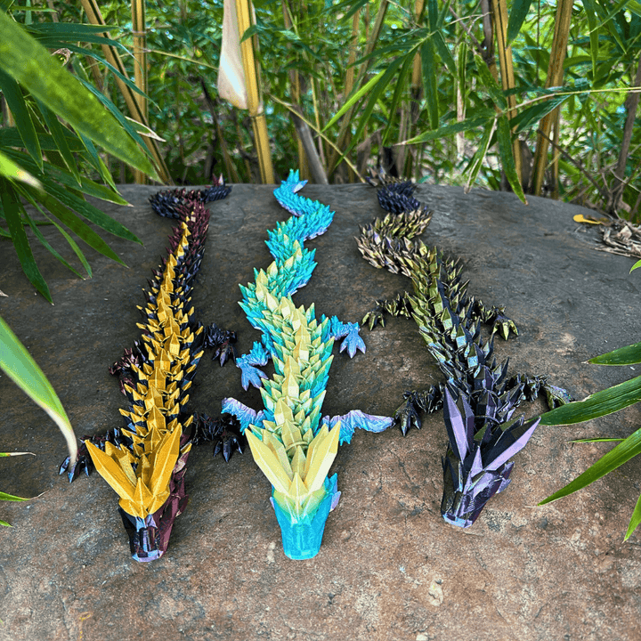 3D Printed Crystal Dragon