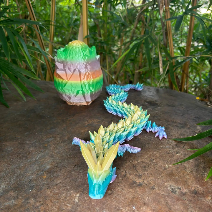 3D Printed Crystal Dragon