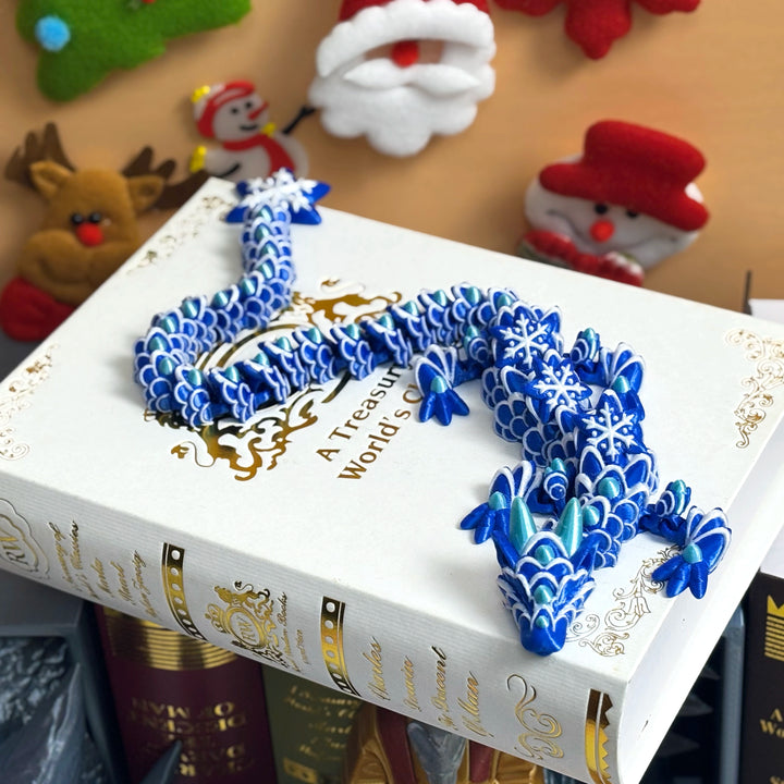 Gingerbread-Inspired Dragon – Customizable, Cozy Fantasy Figurine in 70+ Colors