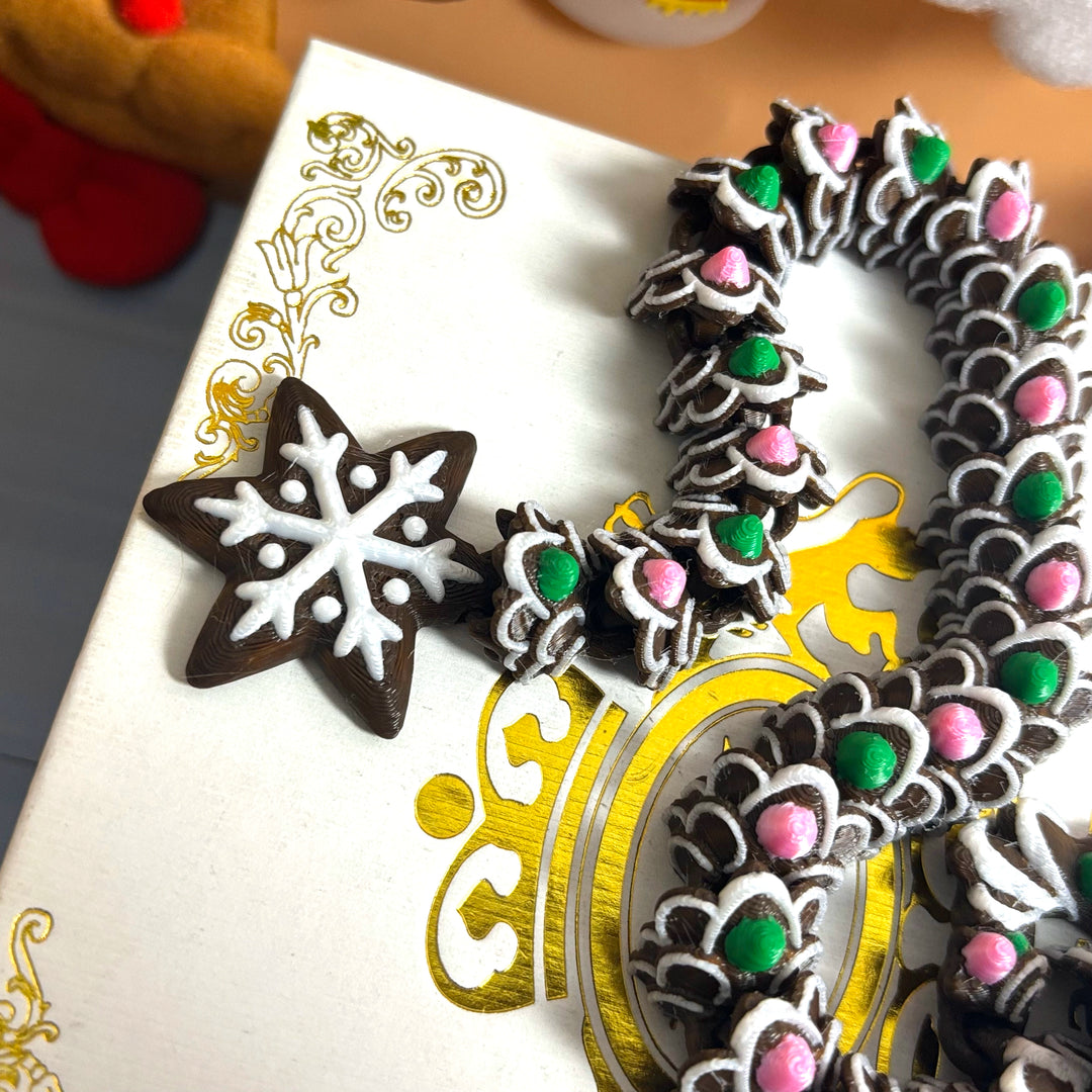 Gingerbread-Inspired Dragon – Customizable, Cozy Fantasy Figurine in 70+ Colors