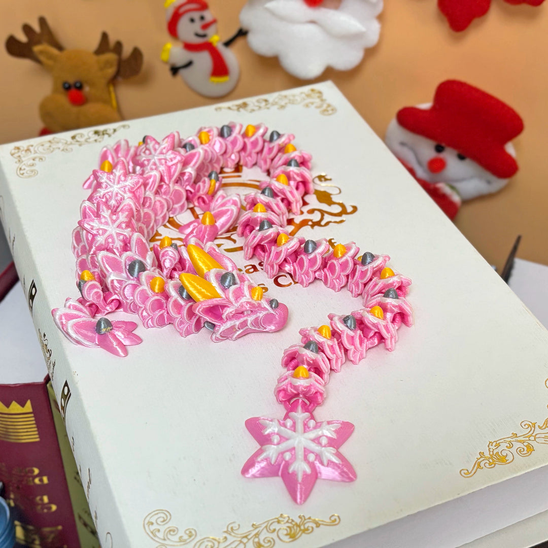 Gingerbread-Inspired Dragon – Customizable, Cozy Fantasy Figurine in 70+ Colors