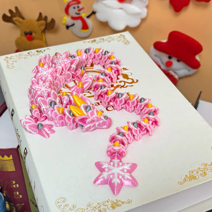 Gingerbread-Inspired Dragon – Customizable, Cozy Fantasy Figurine in 70+ Colors