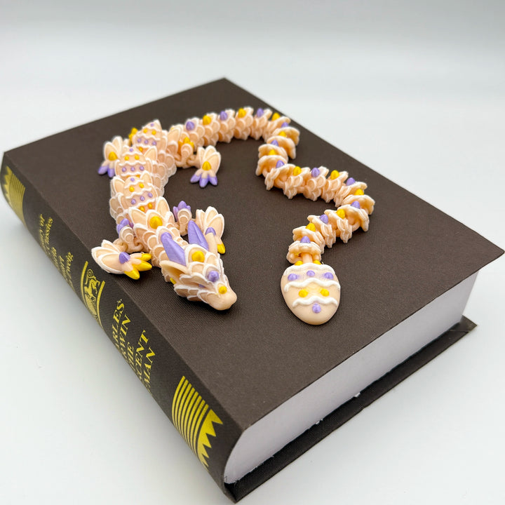 Easter Cookie Dragon - Customizable 3D Printed Fantasy Dragon