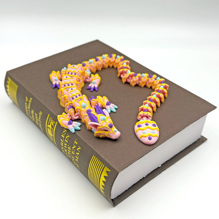 Easter Cookie Dragon - Customizable 3D Printed Fantasy Dragon