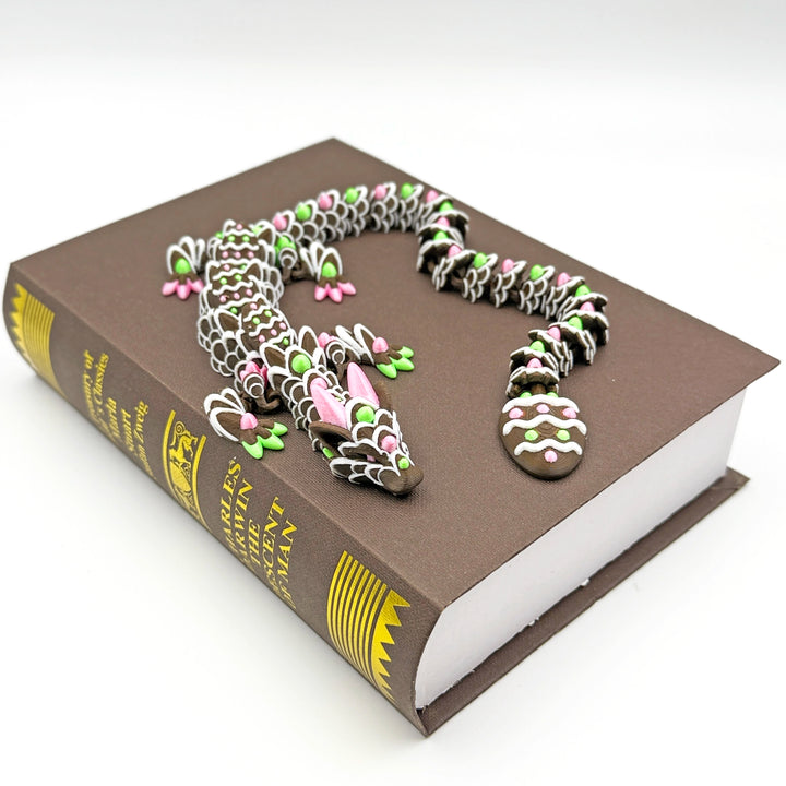 Easter Cookie Dragon - Customizable 3D Printed Fantasy Dragon