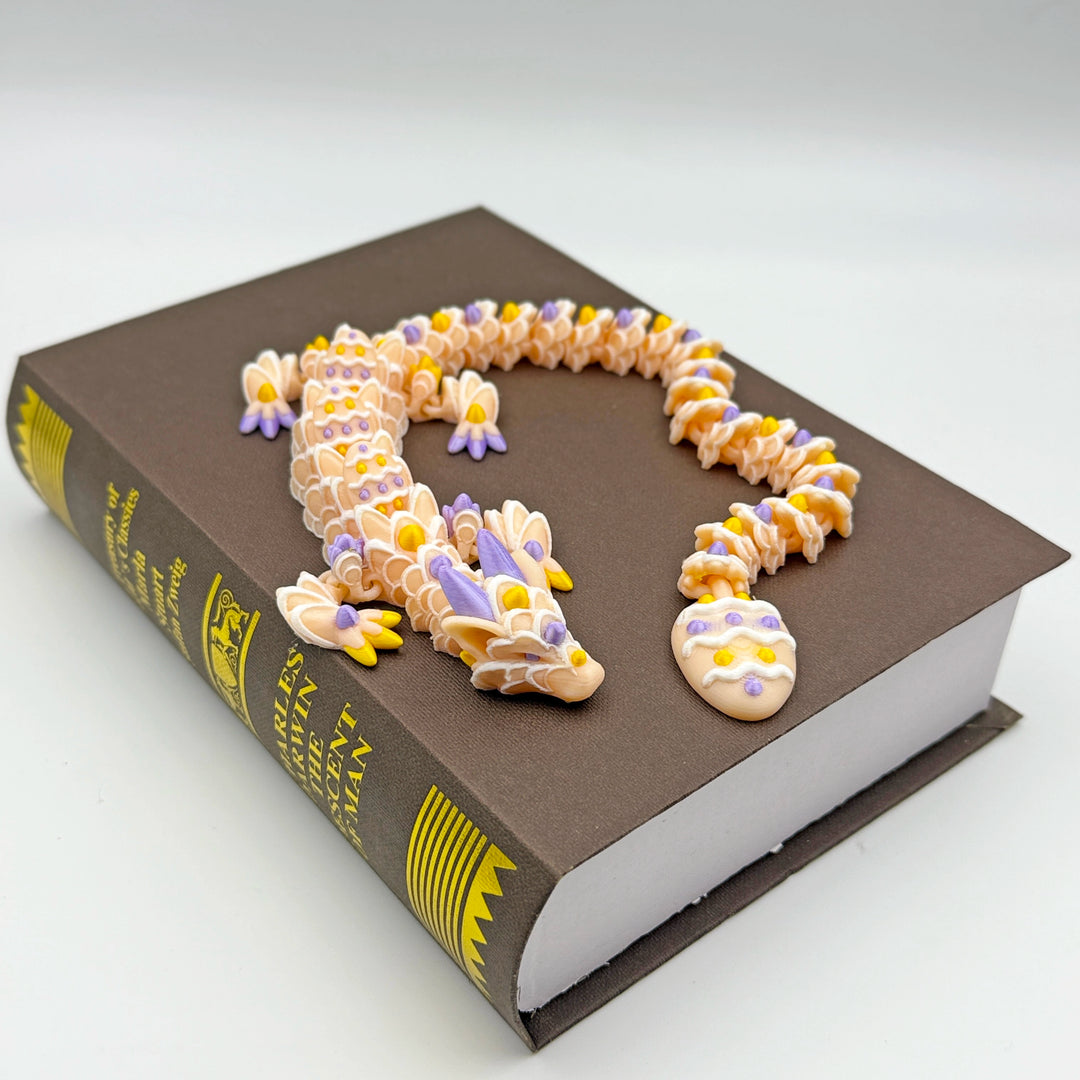 Easter Cookie Dragon - Customizable 3D Printed Fantasy Dragon