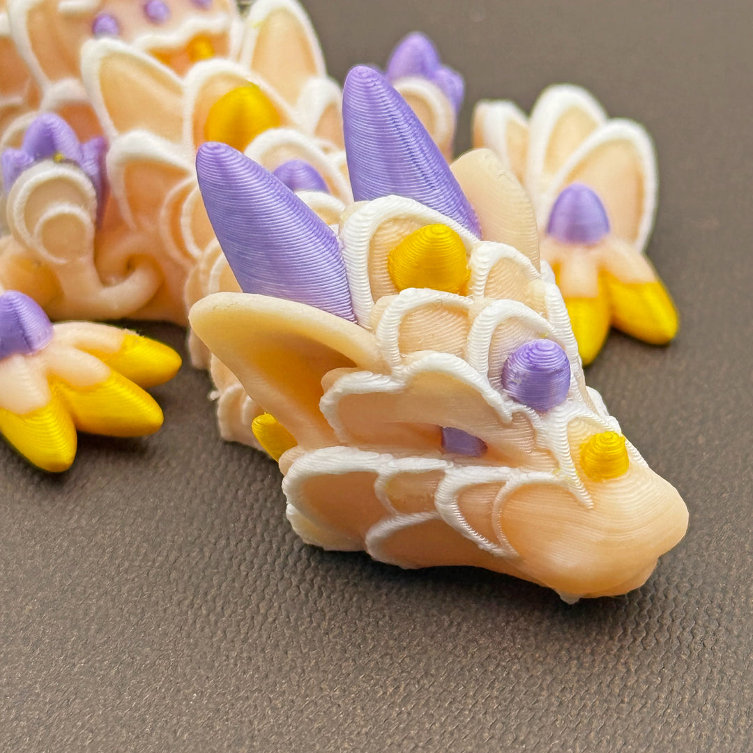 Easter Cookie Dragon - Customizable 3D Printed Fantasy Dragon