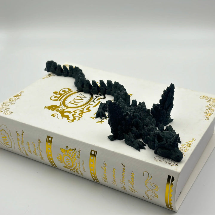 Pegaso articulado impreso en 3D con diseño de unicornio y dragón: diseño con bisagras, juguete antiestrés flexible y decoración para el hogar