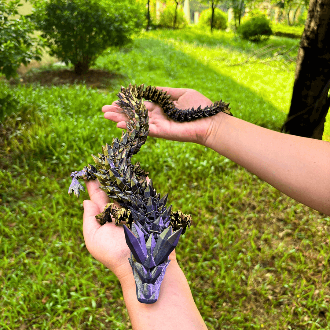 3D Printed Crystal Dragon