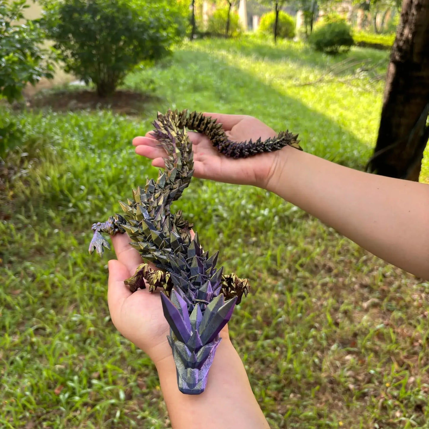 3D Printed Crystal Dragon