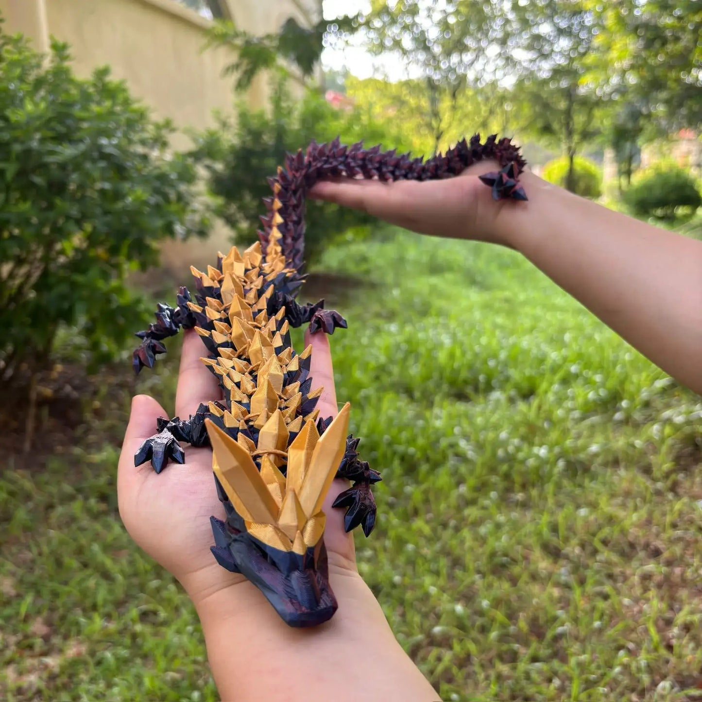 3D Printed Crystal Dragon