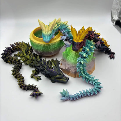 3D Printed Crystal Dragon