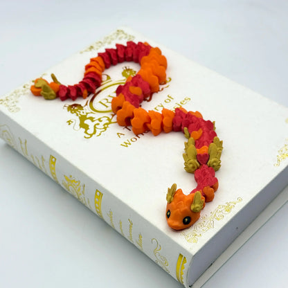 Cupid Snake Flexi - Customizable 3D Printed Fantasy Snake