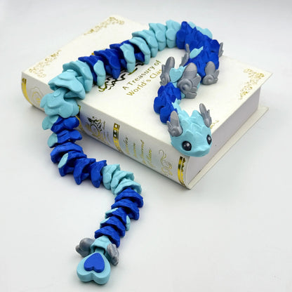 Cupid Snake Flexi - Customizable 3D Printed Fantasy Snake