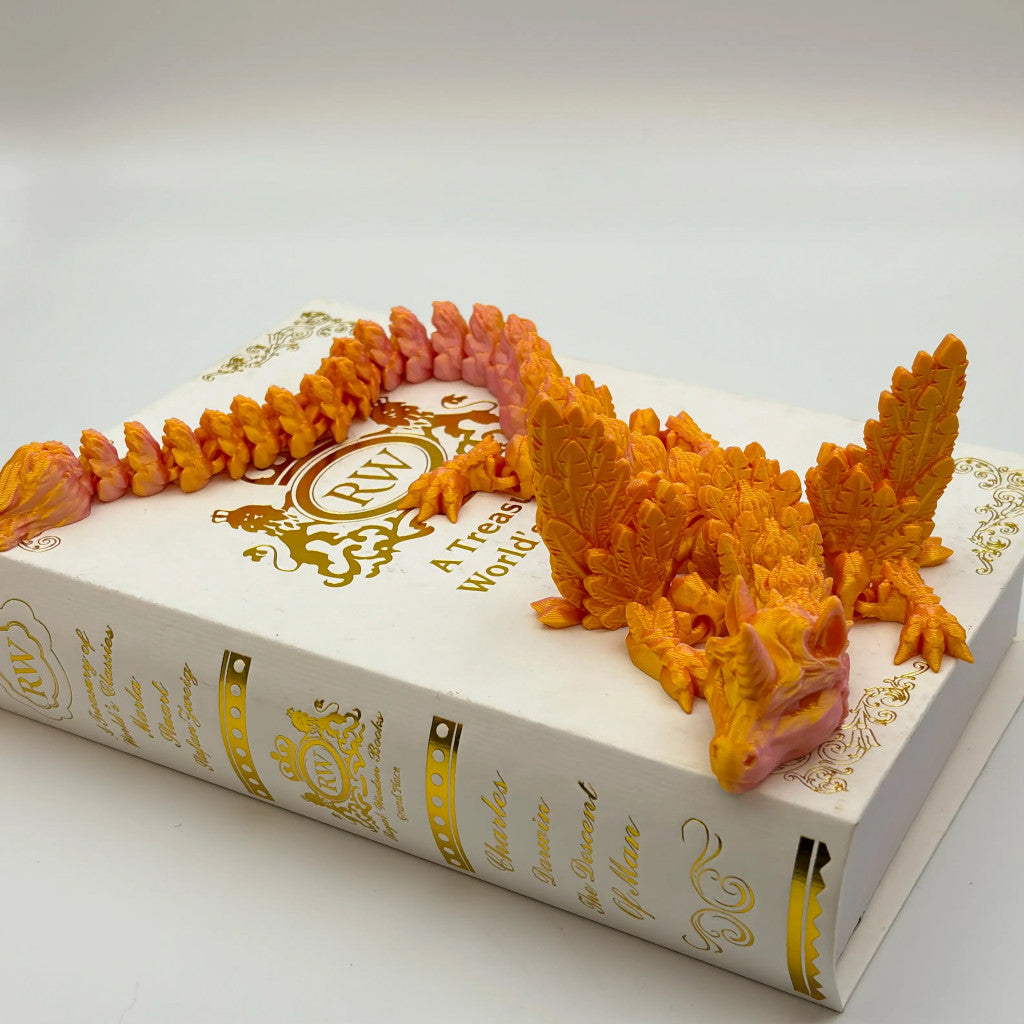 Pegaso articulado impreso en 3D con diseño de unicornio y dragón: diseño con bisagras, juguete antiestrés flexible y decoración para el hogar